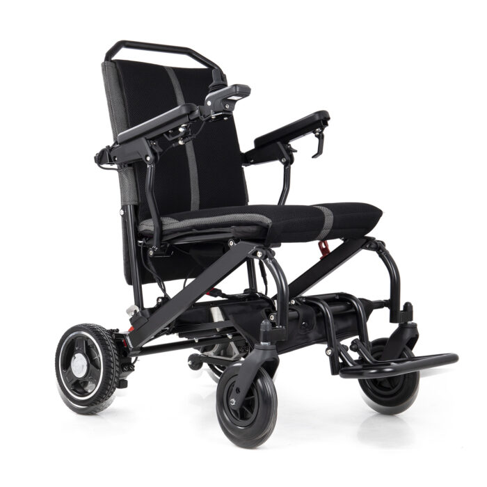 GlideFold 19KG Lightweight Foldable Electric Wheelchairs for Adults, Intelligent Power Wheelchairs