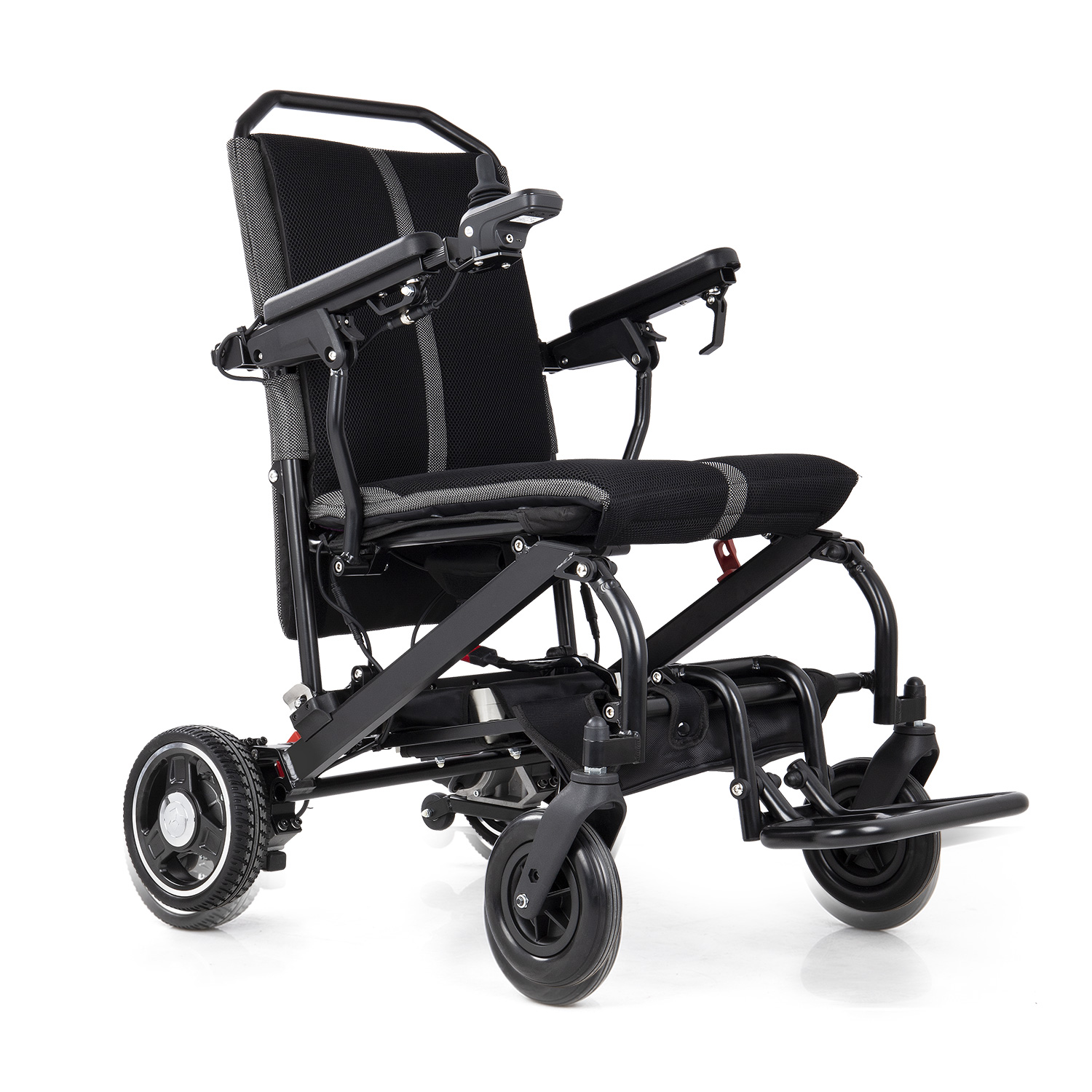 GlideFold 19KG Lightweight Foldable Electric Wheelchairs for Adults, Intelligent Power Wheelchairs