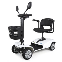 MetroCruze Heavy Duty Mobility Scooter for Adults - 220lbs Capacity, 350w Motor, Air travel approval