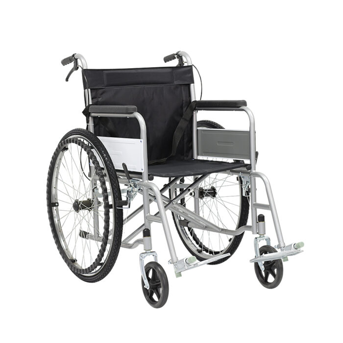 Passionspot Portable Steel Manual Wheelchair