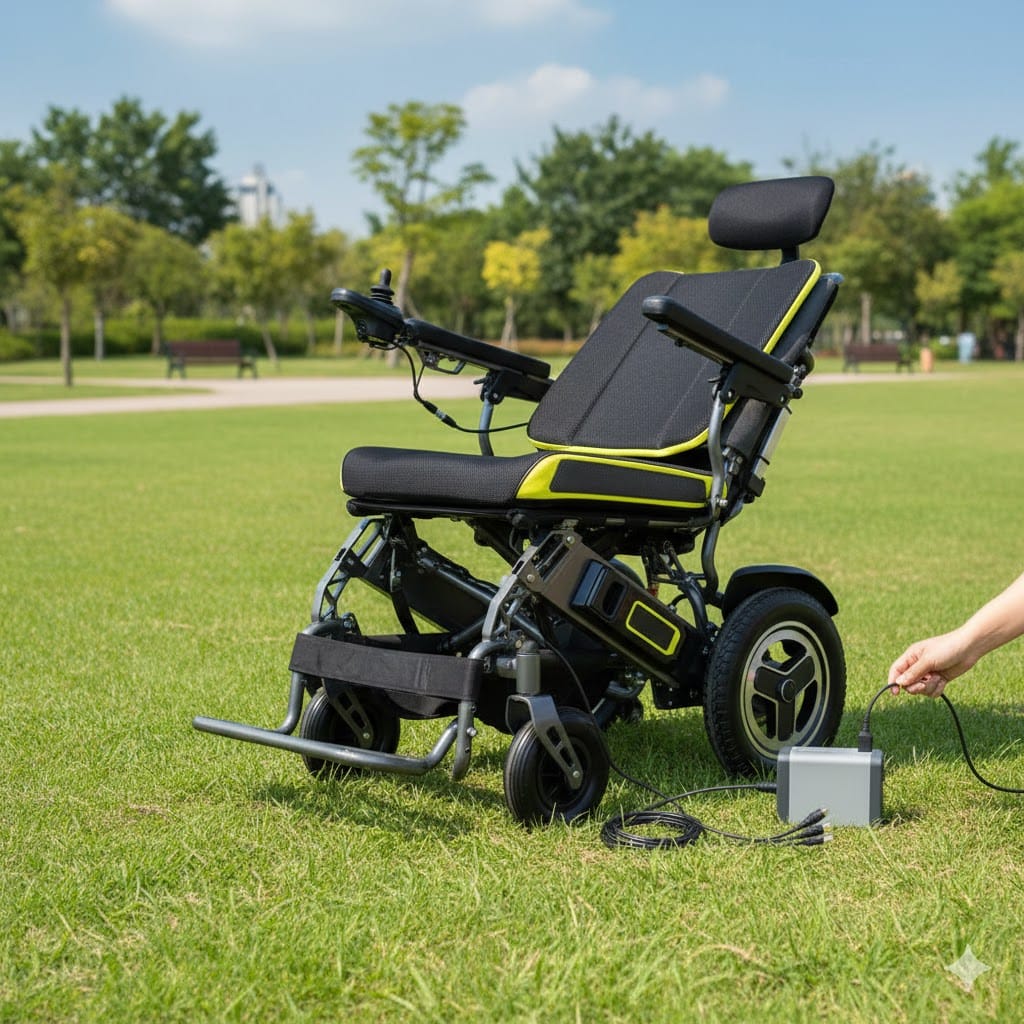 Battery Care and Charging on the Go for Travel Wheelchairs