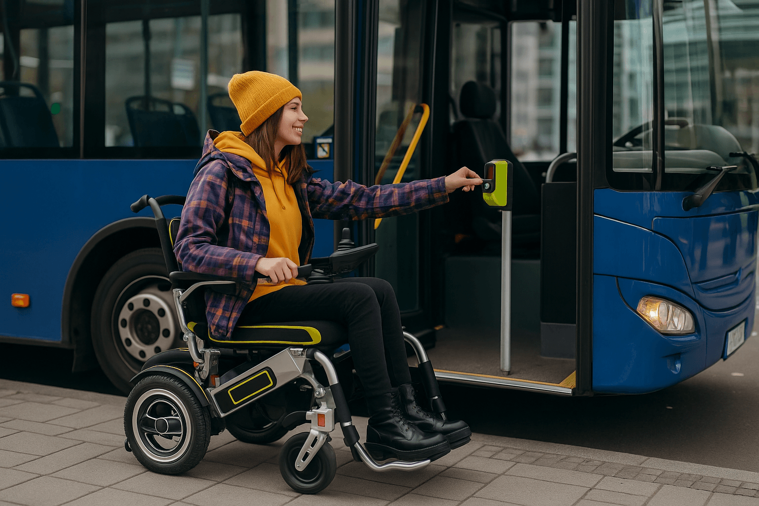 How Does Big City Public Transit Work in a Wheelchair