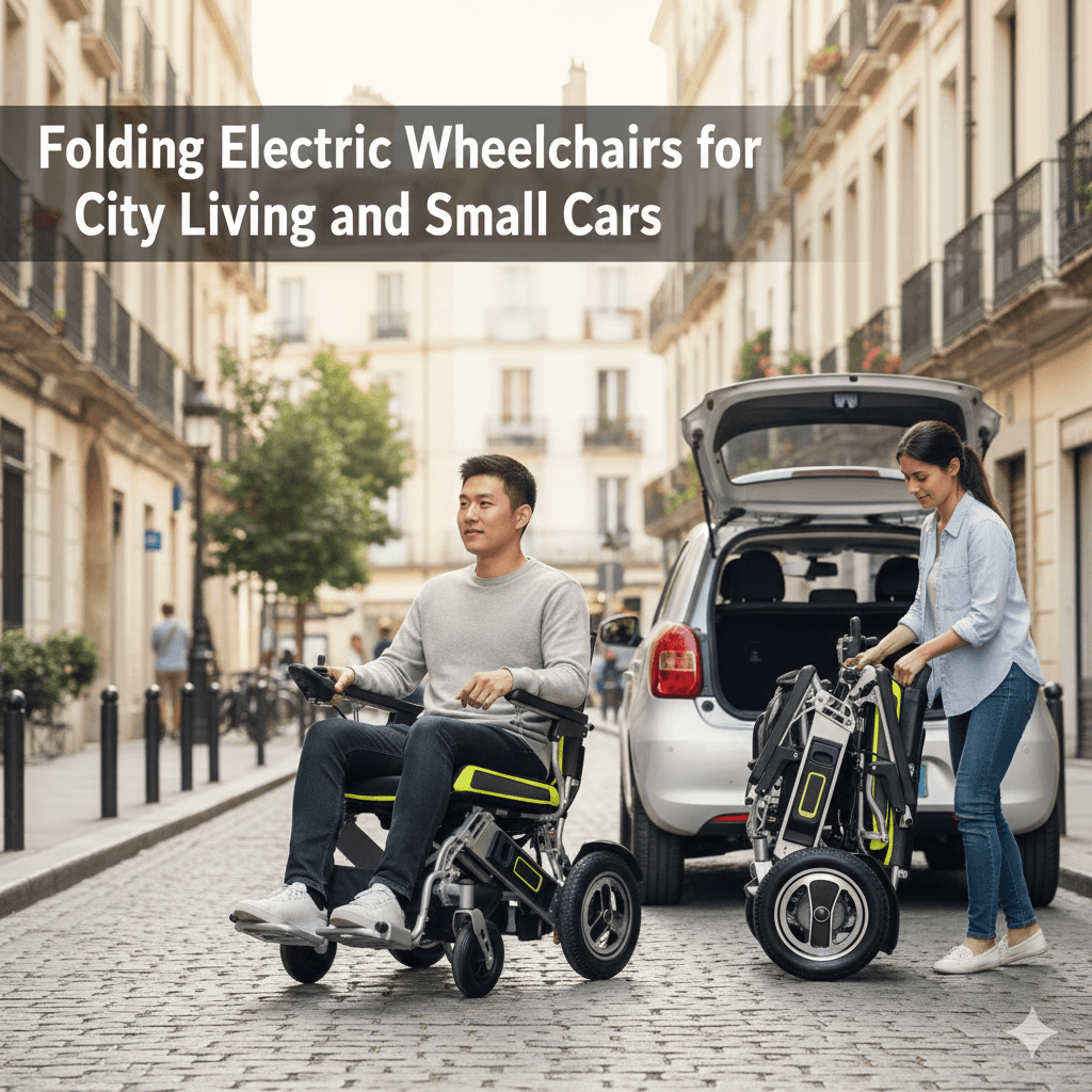 Folding Electric Wheelchairs for City Living and Small Cars