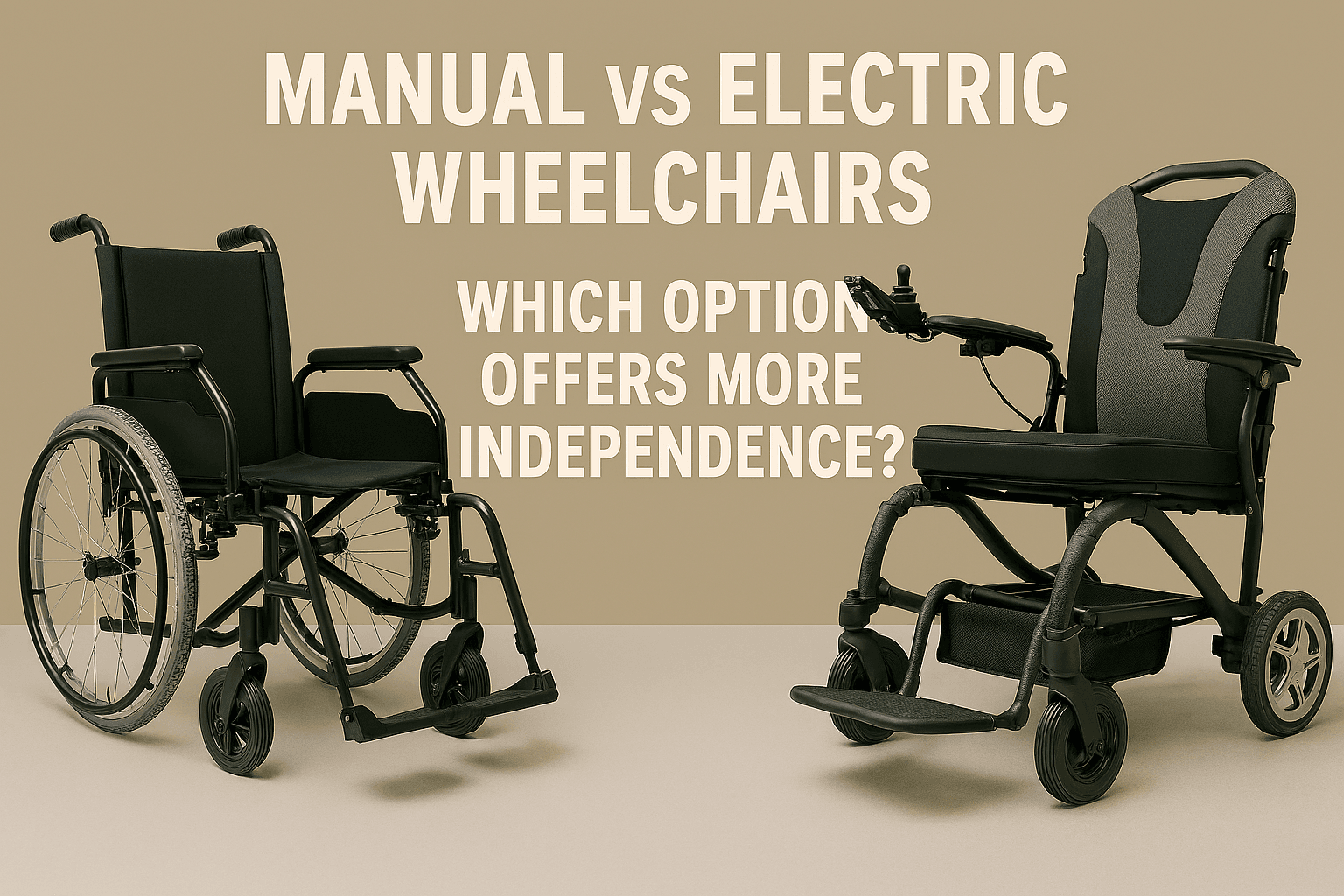 Manual vs Electric Wheelchairs