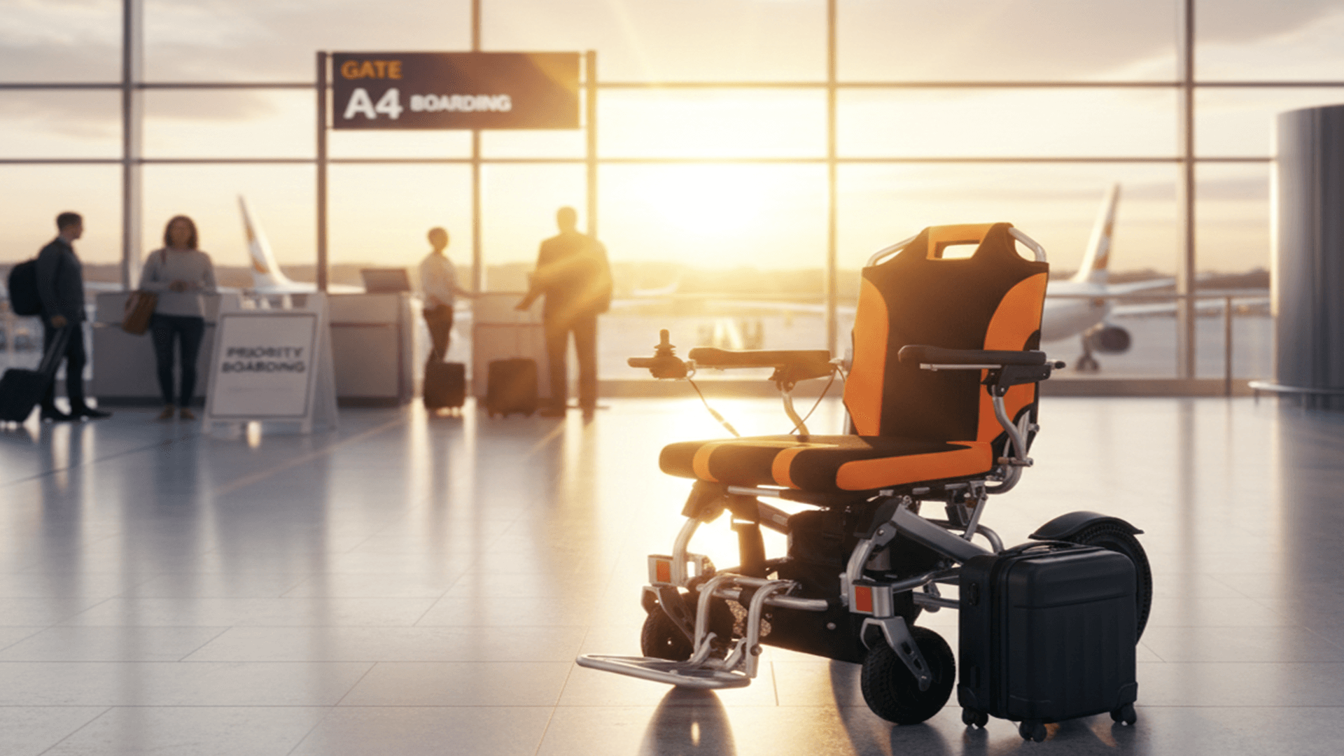 Carbon fiber electric wheelchair